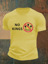 🔥Buy 3 Get 15% Off🔥Men's   NO KINGS Print T-Shirt