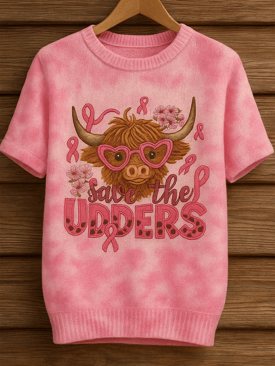 Women's Breast Rescue Faith Print Short Sleeve T-Shirt