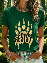 Only You Can Stop It - Save America'S Forests Resist T-Shirt