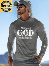 🔥Buy 3 Get 15% Off🔥Men's Faith Outdoor Sun Protection Breathable Cool Hooded Sun Protection Long Sleeve Top