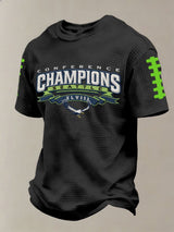 Men's Football Print T-Shirt