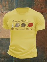 🔥Buy 3 Get 15% Off🔥Men's  Same shit Different costume Print T-Shirt