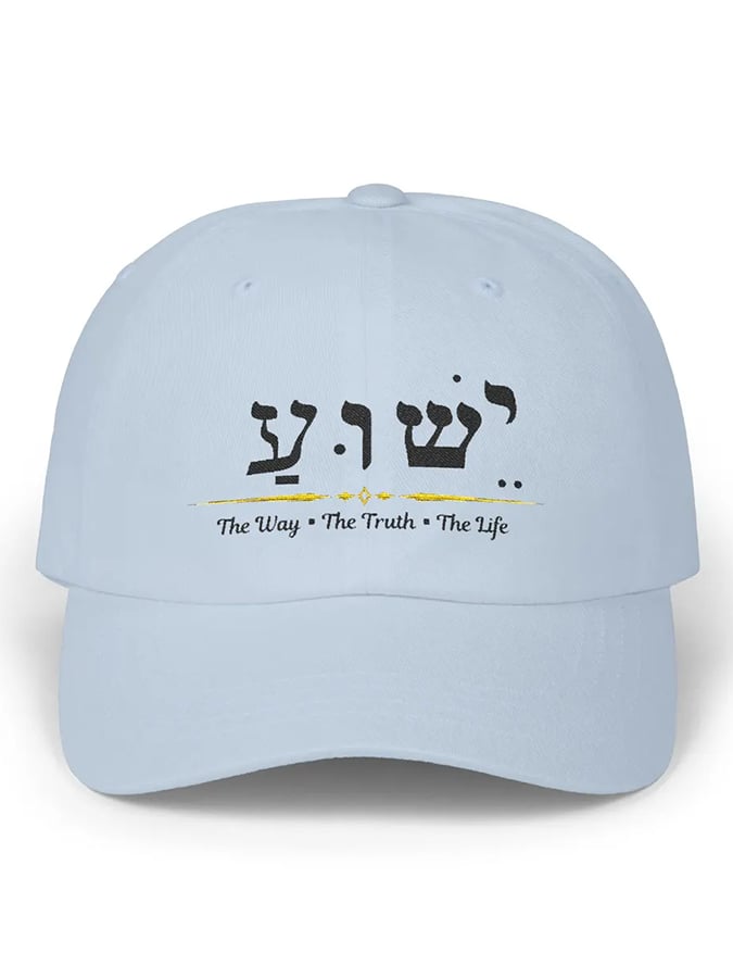 Unisex Vintage Faith The Way The Truth The Life Printed Hat