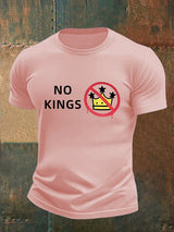 🔥Buy 3 Get 15% Off🔥Men's   NO KINGS Print T-Shirt