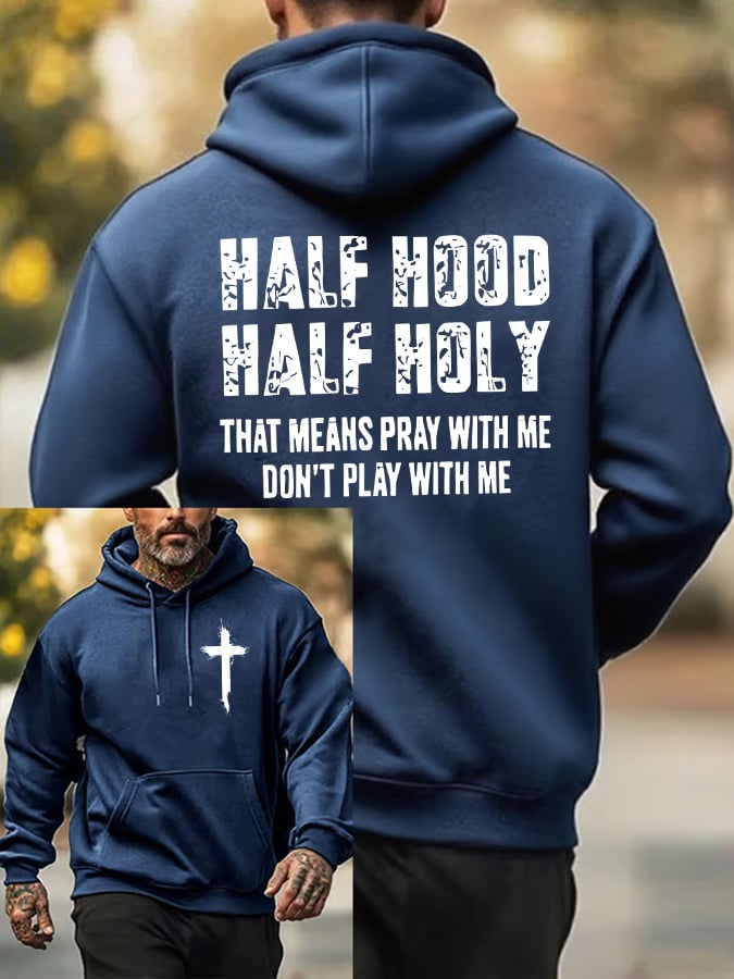 🔥Buy 3 Get 15% Off🔥Men'S Faith Print Sweatshirt
