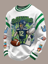 Men's Football Print T-Shirt