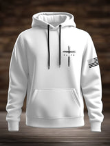 Men's Casual Solid Color Multi-Color Faith Hoodie