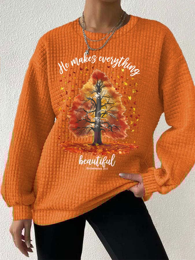 Women'S Casual Faith Sweatshirt
