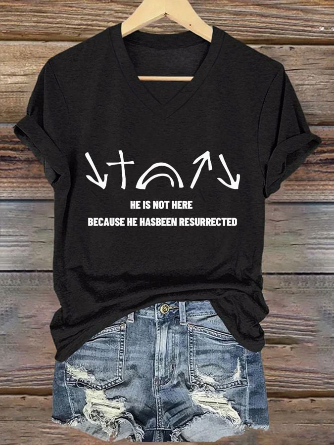 Women'S Casual Faith Short Sleeve T-Shirt