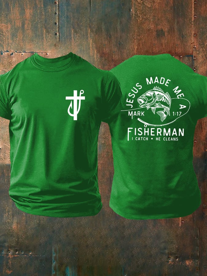 🔥Buy 3 Get 15% Off🔥Men'S Casual Faith Short-Sleeved T-Shirt