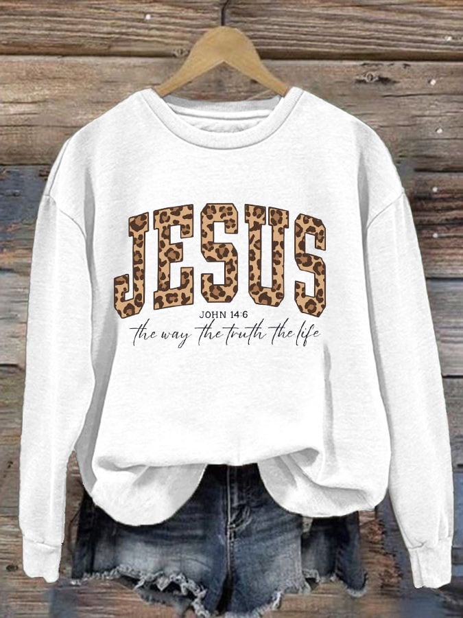 Women'S The Way The Truth The Life Sweatshirt