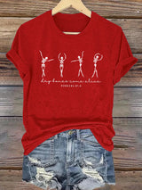 Women's Fun Skull Faith T-shirt