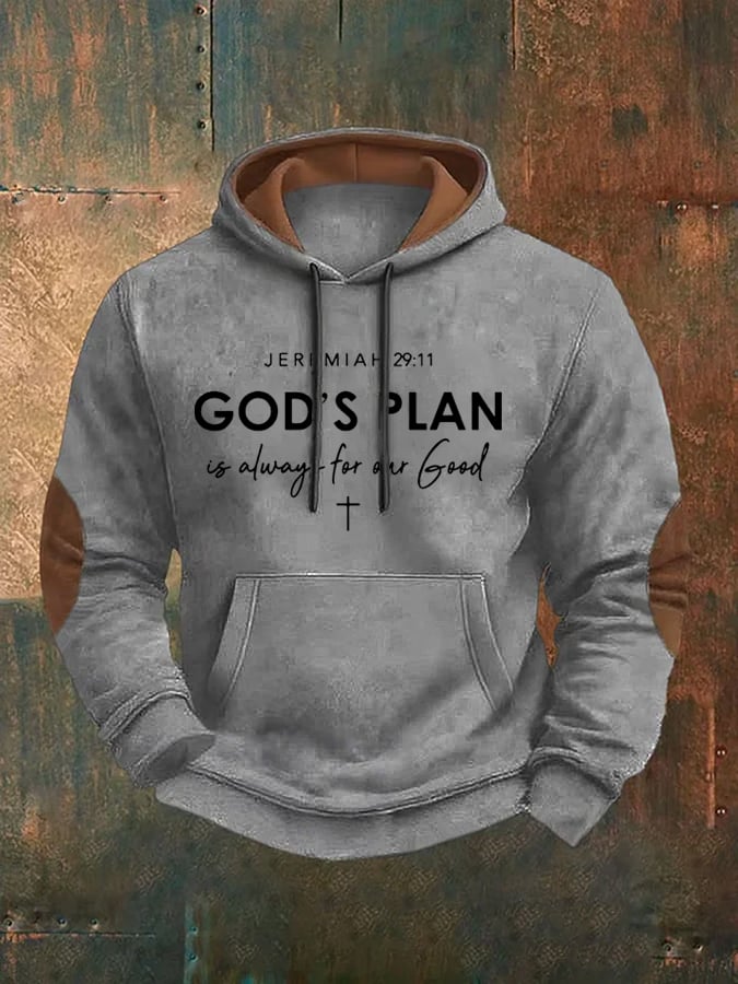 Men's  God's Plan is Always for Our Good Sweatshirts