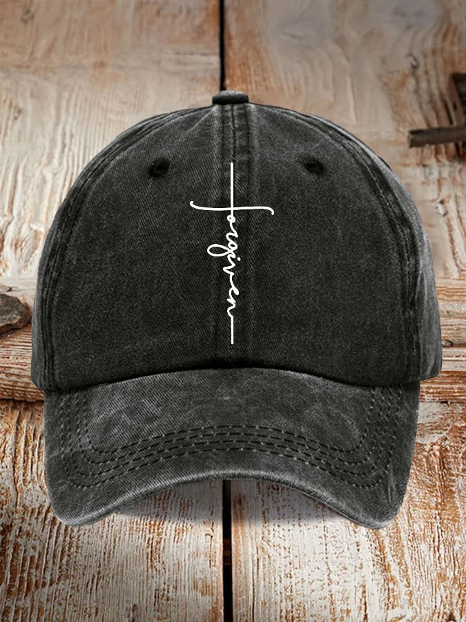 Unisex Forgiveness Faith Hat