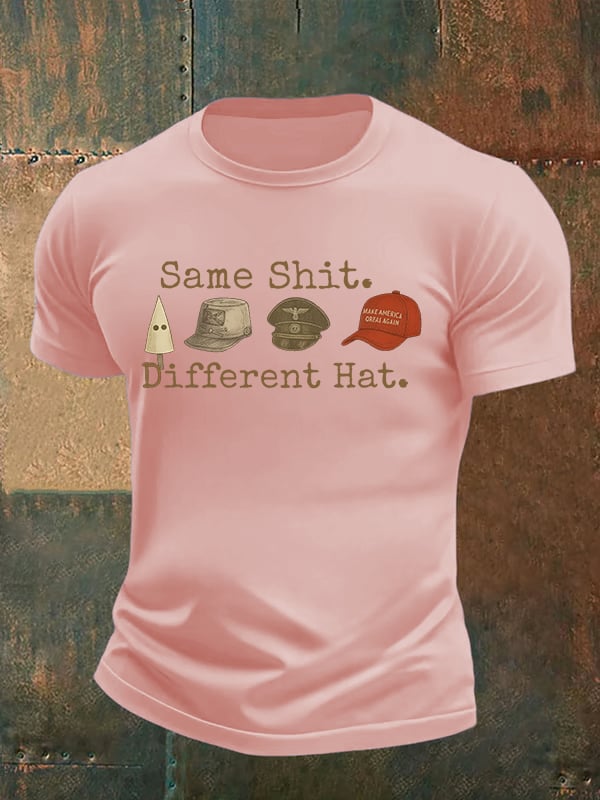 🔥Buy 3 Get 15% Off🔥Men's  Same shit Different costume Print T-Shirt