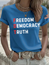 🔥Buy 3 Get 15% Off🔥Women's casual FDT loose T-shirt
