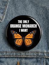 Unisex Unpaid Peaceful Protester Print Button