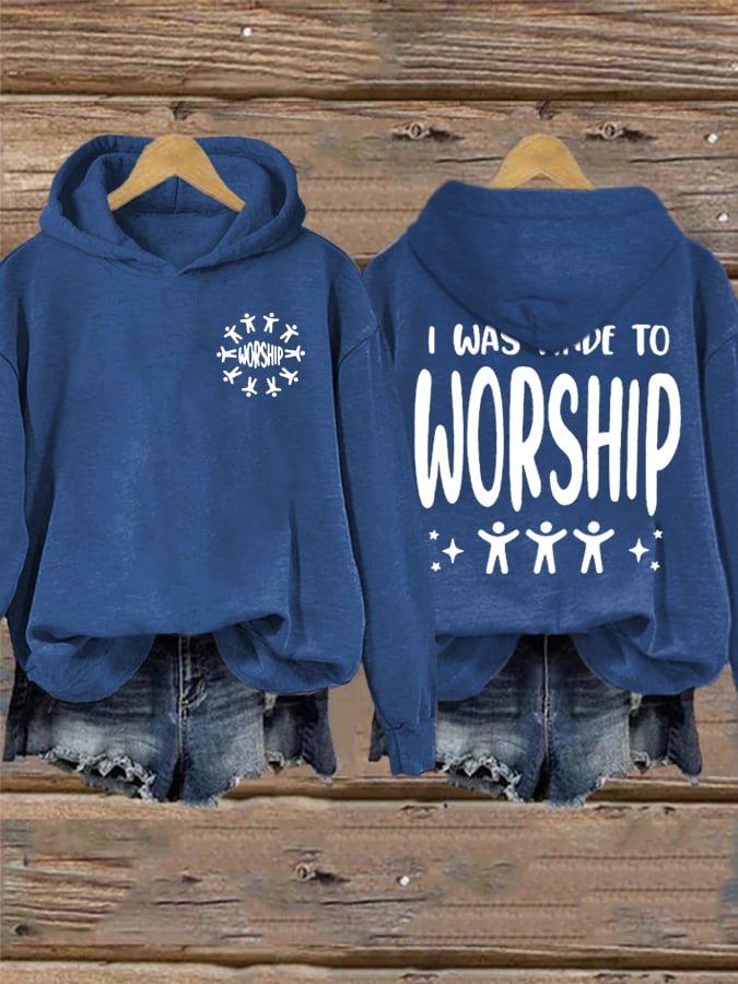 🔥Buy 3 Get 15% Off🔥Women's I Was Made To Worship   Sweatshirts