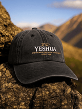 Unisex Vintage Faith The Way The Truth The Life Printed Hat