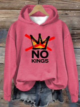 🔥Buy 3 Get 15% Off🔥Women's  America has No Kings Printed Casual Hoodies