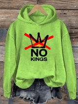 🔥Buy 3 Get 15% Off🔥Women's  America has No Kings Printed Casual Hoodies