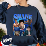 Hockey Romance Print Casual Sweatshirt