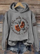 🔥Buy 3 Get 15% Off🔥Retro The Only Orange Monarch I Want Monarch Butterflies Print Hoodie