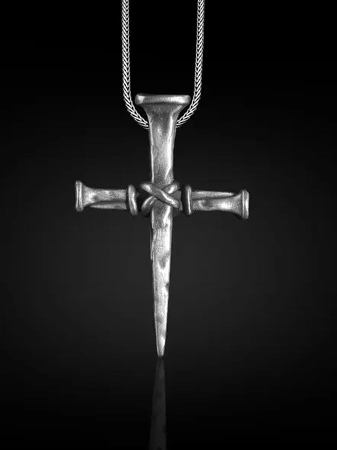 Faith Nail Cross Necklace