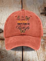 🔥Buy 3 Get 15% Off🔥Retro The Only Good Orange Monarch Is A Butterfly Print Baseball Cap