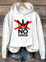 🔥Buy 3 Get 15% Off🔥Women's  America has No Kings Printed Casual Hoodies