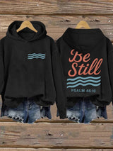 Women'S Casual Faith Print Sweatshirt