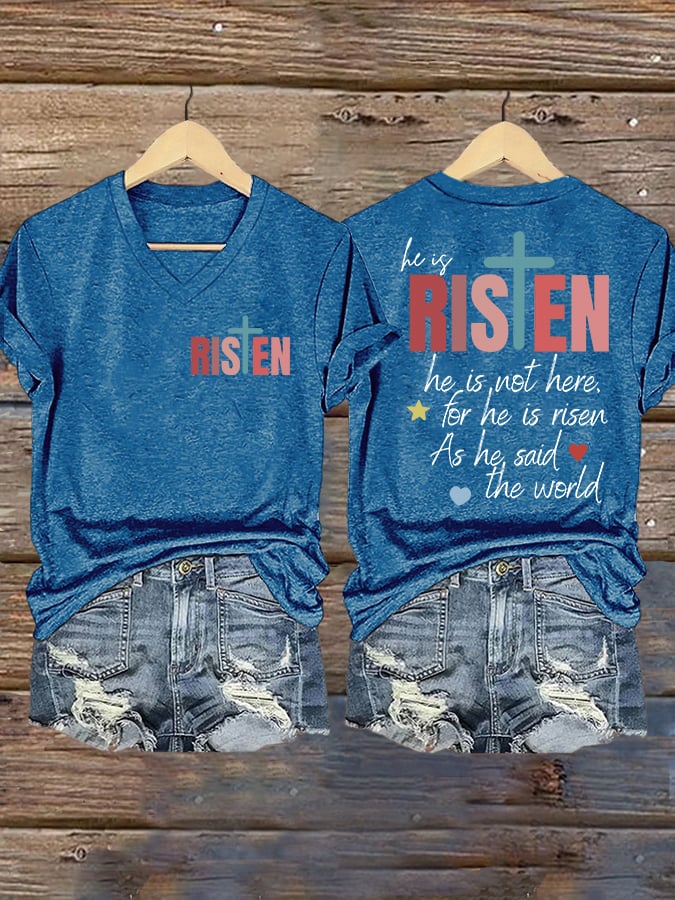 Women'S Casual Faith Short Sleeve T-Shirt