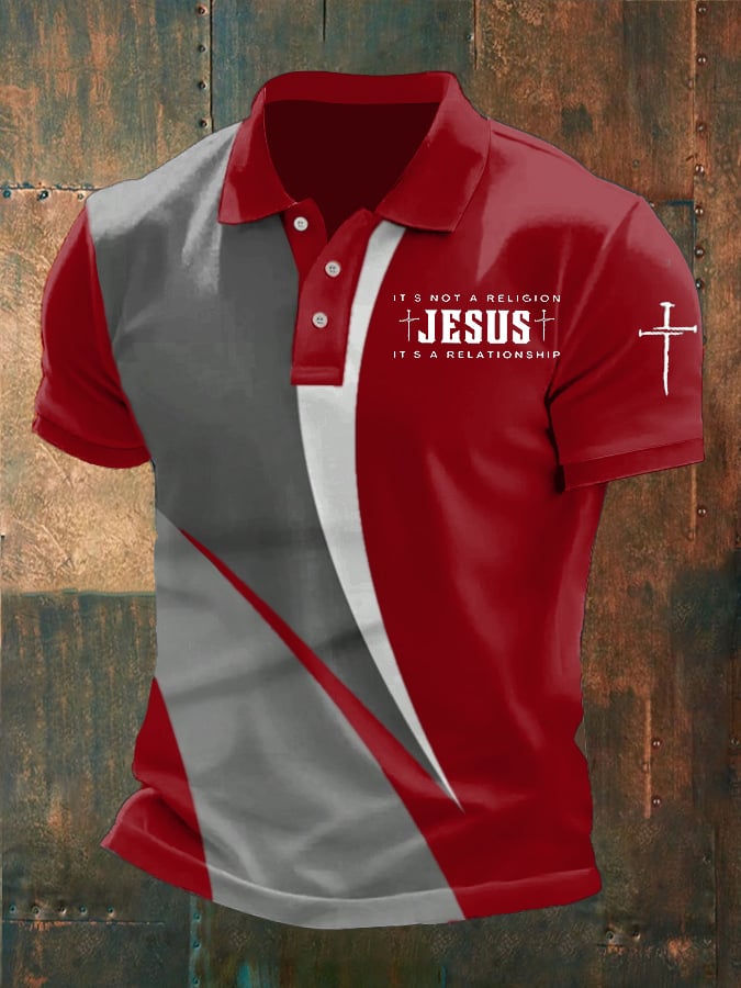 🔥Buy 3 Get 15% Off🔥Men's  Made For More  Printed Button Design Polo Shirt