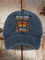 🔥Buy 3 Get 15% Off🔥Retro We Only Need One Monarch And It's A Butterfly Print Baseball Cap