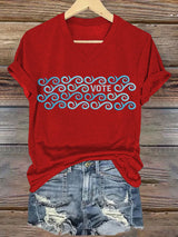 🔥Buy 3 Get 15% Off🔥Women's Casual FDT Printed Short-Sleeve T-Shirt