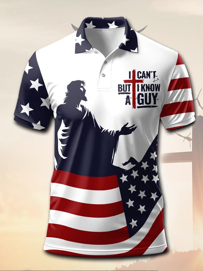 🔥Buy 3 Get 15% Off🔥Men'S Casual Faith Polo Shirt