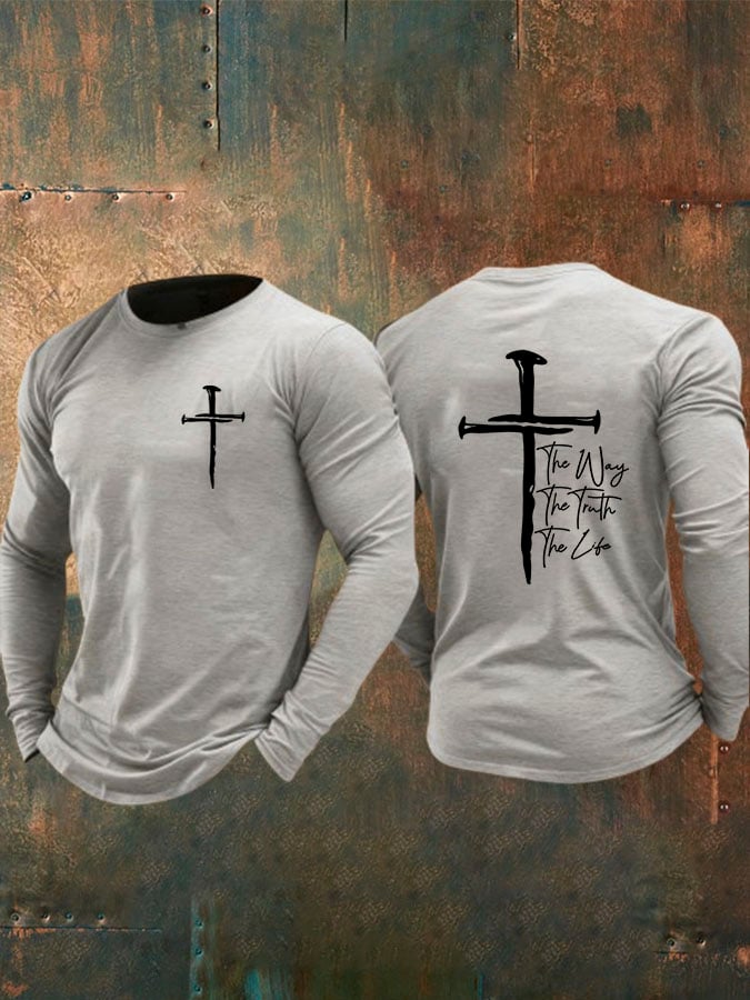 Men's The Way The Truth The Life Print T-Shirt