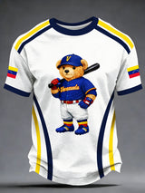 Venezuela Baseball Champion Men's Short-Sleeved Comfortable T-Shirt