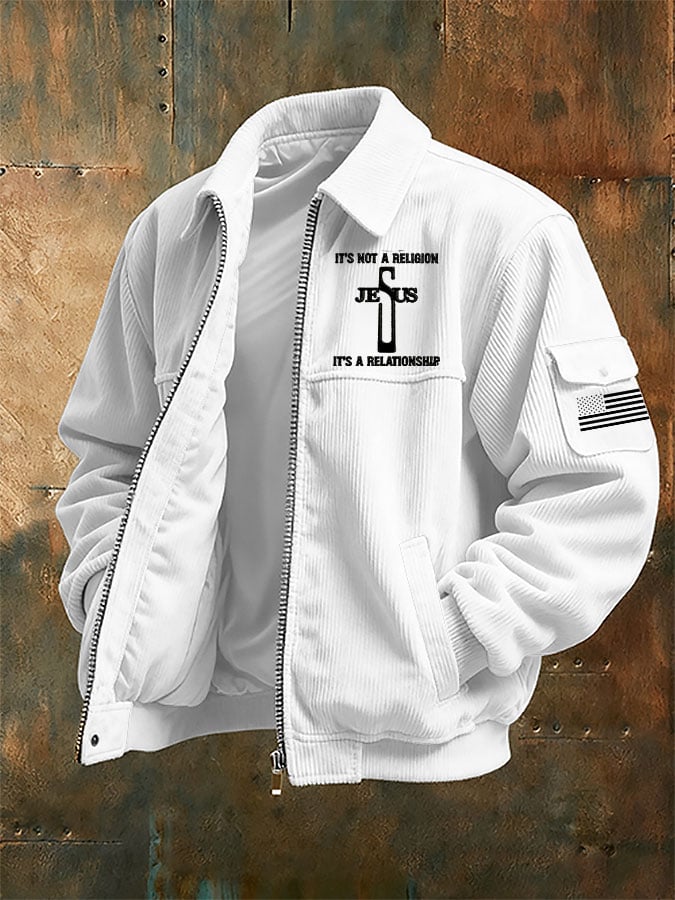 Men's Casual Faith Vintage Corduroy Jacket
