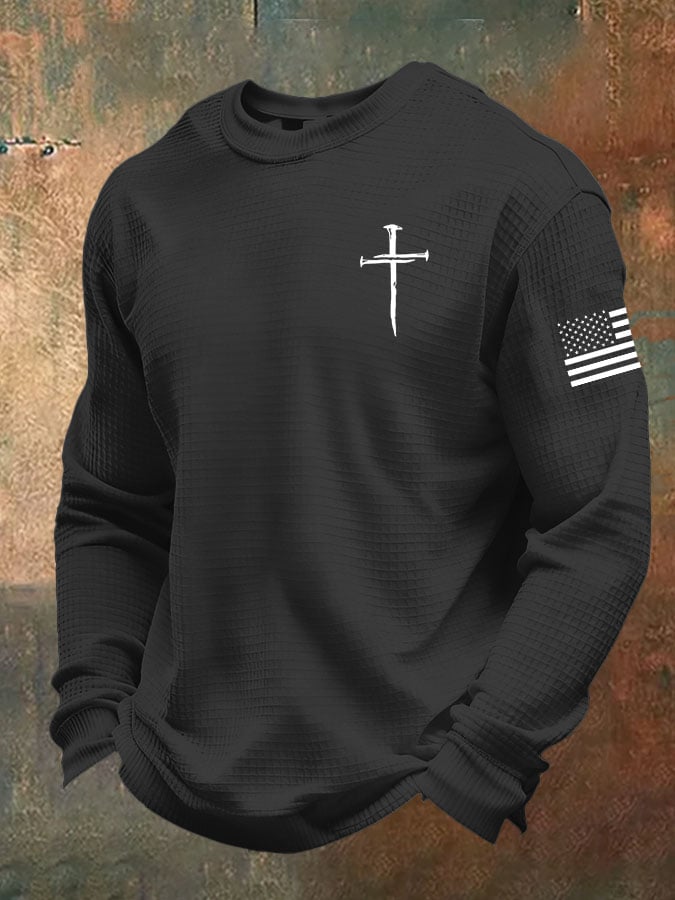 Men's Faith Print Waffle T-Shirt