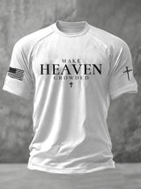 Men's Faith Print Casual T-Shirt