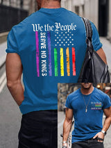 🔥Buy 3 Get 15% Off🔥Men's United States 250TH Anniversary We the People SERVE NO KINGS T-Shirt