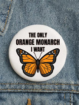 Unisex Unpaid Peaceful Protester Print Button
