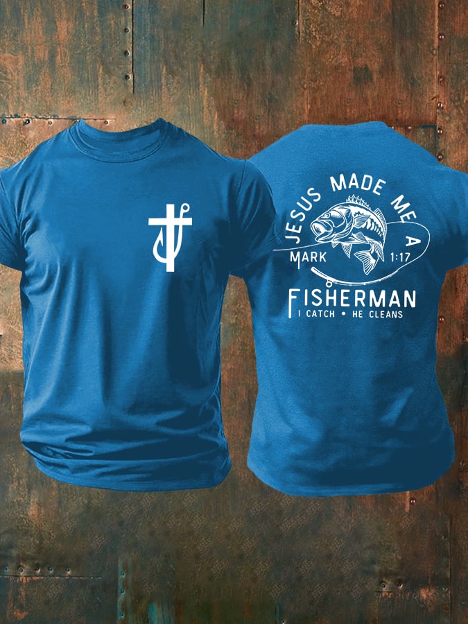 🔥Buy 3 Get 15% Off🔥Men'S Casual Faith Short-Sleeved T-Shirt