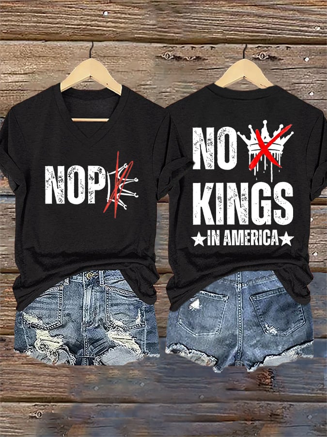 🔥Buy 3 Get 15% Off🔥Women's Casual FDT Printed Short-Sleeve T-Shirt
