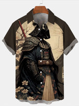 🔥Buy 3 Get 15% Off🔥Men's Ukiyo-e Robot Print Short Sleeve Shirt