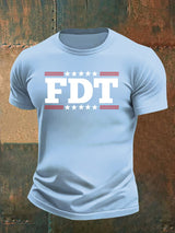 🔥Buy 3 Get 15% Off🔥Men's  FDT Print  T-Shirt