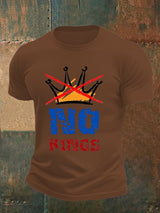 🔥Buy 3 Get 15% Off🔥Men's   NO KINGS Print T-Shirt