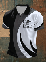 🔥Buy 3 Get 15% Off🔥Men's Retro Faith Casual Printed Polo Shirt