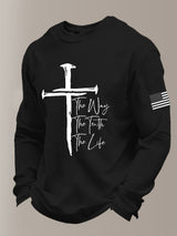 Men's Faith Print Waffle T-Shirt